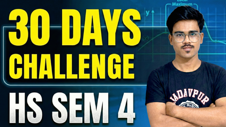30-Days Challenge (HS SEM 4)