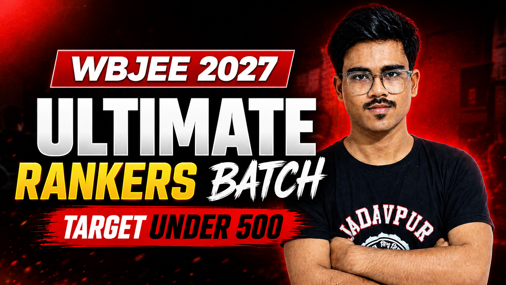 WBJEE 2027 Ultimate Rankers Batch Target Under 500